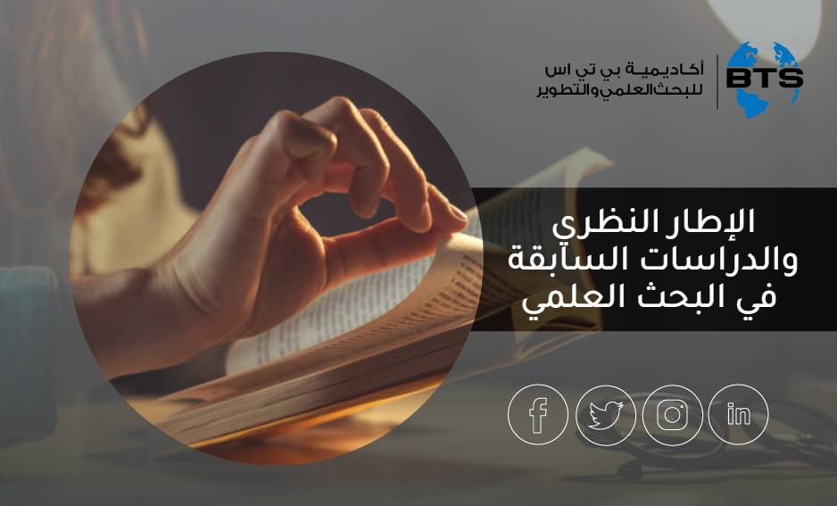 الإطار النظري والدراسات السابقة في البحث العلمي 

 
